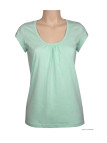Tee-shirt Mayflower Djibouti4 Vert Sauge - Coton Bio & Fronces
