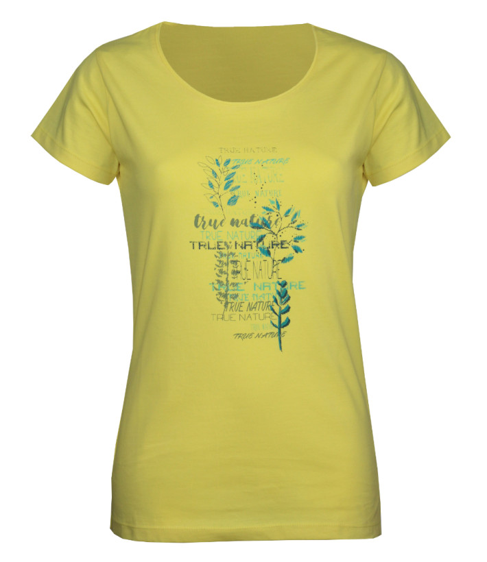 Tee-shirt Mayflower Dojo1 Jaune - Coton & Motif Herbier
