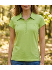 Polo Mayflower Dusty3 Vert Anis - 100% Coton Flammé