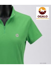 Polo Rando Femme OGALO SE1189V Vert | Technique & Zippé
