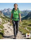 Polo Rando Femme OGALO SE1189V Vert | Technique & Zippé