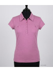 Polo Femme MAYFLOWER DUSTY4 Mauve | Fronces & Col V Chic