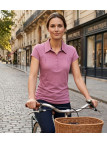 Polo Femme MAYFLOWER DUSTY4 Mauve | Fronces & Col V Chic