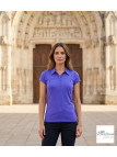 Polo Femme MAYFLOWER DUSTY5 Indigo | Fronces & Col V Chic