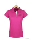 Polo Femme MAYFLOWER LEONOR2 Rose Vif | Maille Piquée Chic
