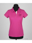 Polo Femme MAYFLOWER LEONOR2 Rose Vif | Maille Piquée Chic