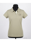 Polo Femme MAYFLOWER LEONOR3 Beige | Maille Piquée & Chic