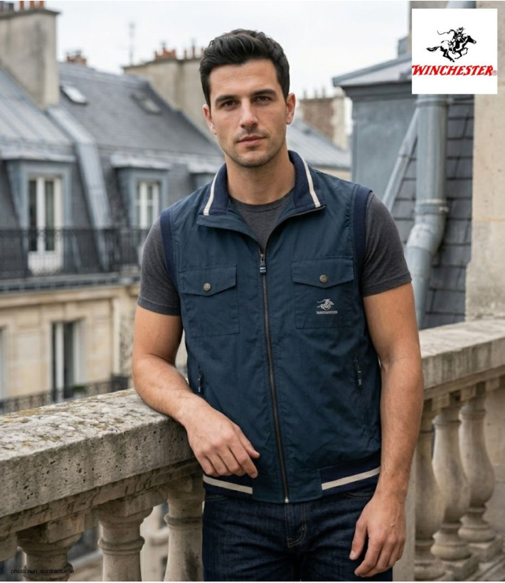 WINCHESTER WE1223M : Gilet sans manches homme léger et robuste