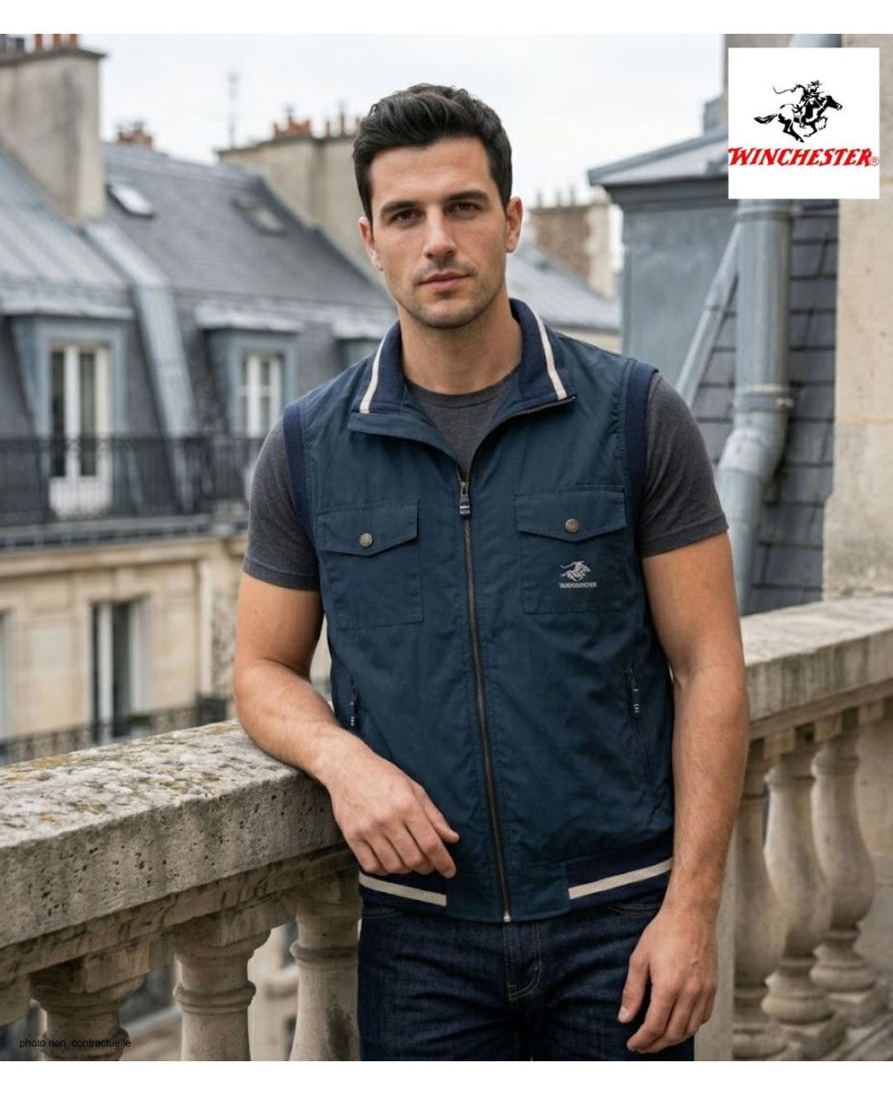 WINCHESTER WE1223M : Gilet sans manches homme léger et robuste