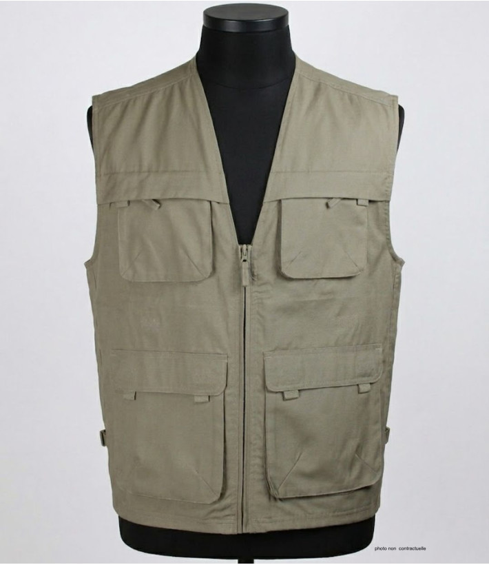 MAYFLOWER 818063U001 : Gilet sans manches 100% Coton Beige