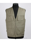 MAYFLOWER 818063U001 : Gilet sans manches 100% Coton Beige