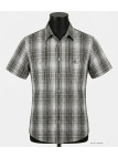 Winchester WE1215E - Chemise Carreaux Coton Fils Teints Beige