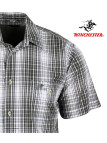 Winchester WE1215E - Chemise Carreaux Coton Fils Teints Beige