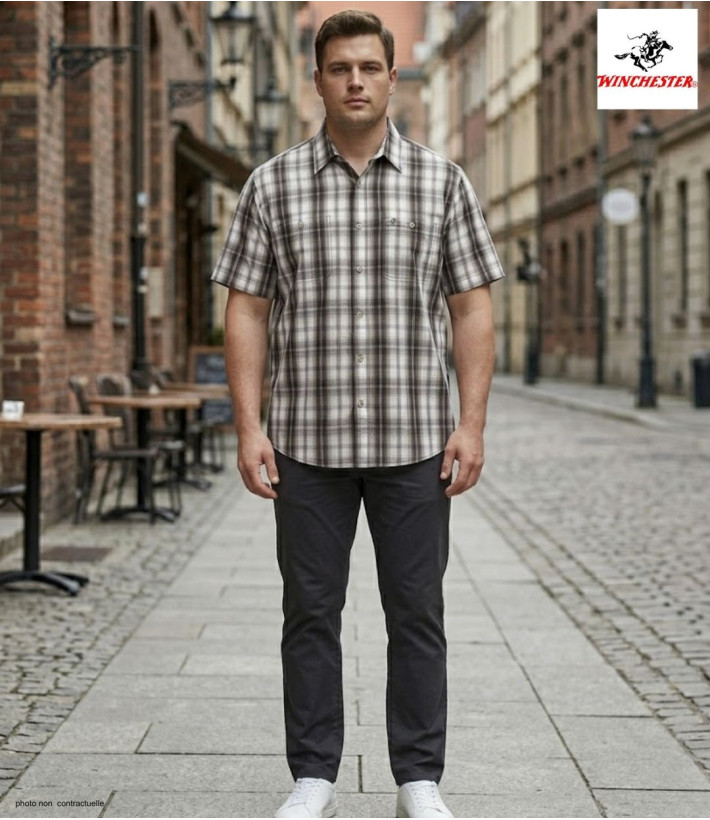 Winchester TEDGTM - Chemise Homme Grandes Tailles jusqu'au 4XL