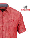 Winchester Tubac1 - Chemise Coton Corail & Détails Chambray