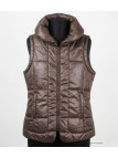 AXONE Inspiration Nature - Gilet sans manches matelassé marron