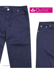 AXONE Balade - Pantalon Bleu Marine en coton stretch