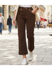 AXXANO AH1161M : Pantacourt femme extensible et confortable