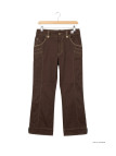 AXXANO AH1161M : Pantacourt femme extensible et confortable