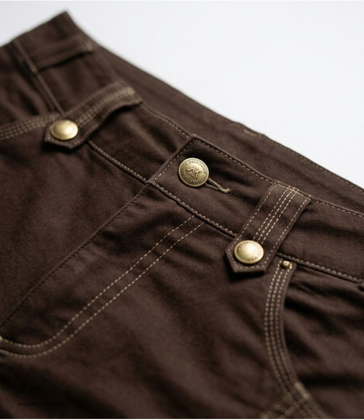 AXXANO AH1161M : Pantacourt femme extensible et confortable