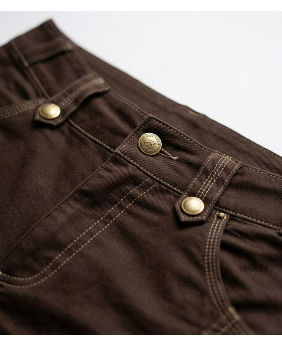 AXXANO AH1161M : Pantacourt femme extensible et confortable