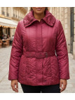 AXXANO SH1195R : Veste matelassée femme grande taille rouge
