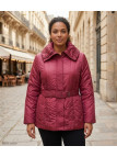 AXXANO SH1195R : Veste matelassée femme grande taille rouge