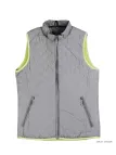 AXXANO AH1170G : Gilet Sans Manches Gris et Anis Femme