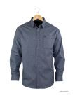 CHALLENGER TRUBLION1 - Chemise Flanelle Grise Homme Premium