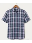 Chemise K-DRAN TABACGT3P - Manches courtes Violette Homme