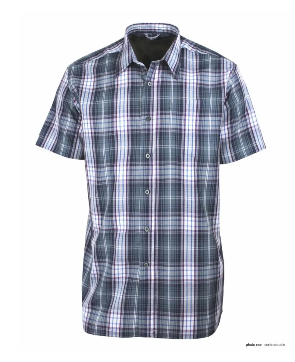 Chemise K-DRAN TABACGT3P - Manches courtes Violette Homme