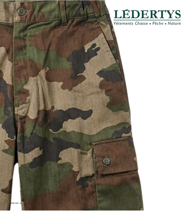 Bermuda Camo LEDERTYS 810394U002 - Taille Élastiquée