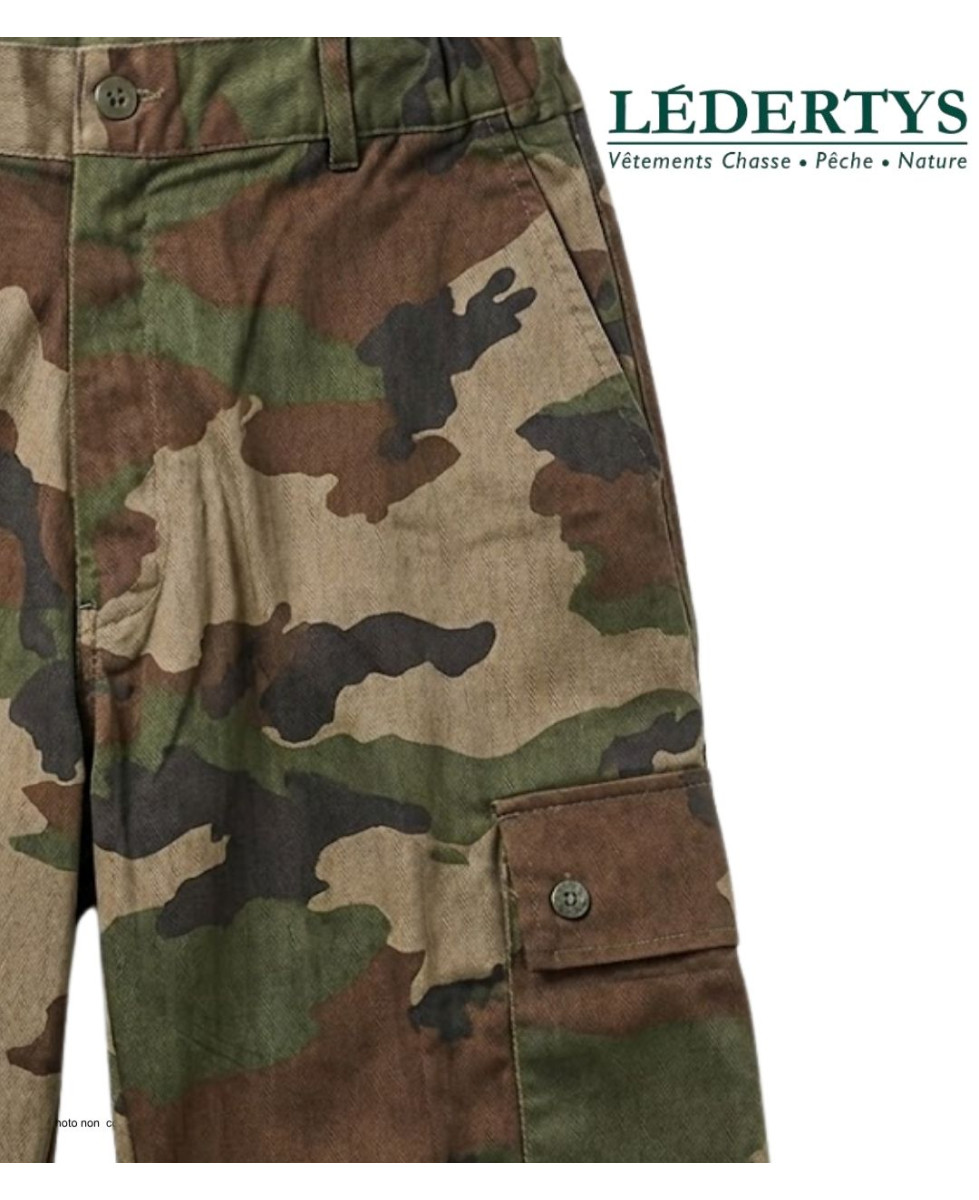 Bermuda Camo LEDERTYS 810394U002 - Taille Élastiquée