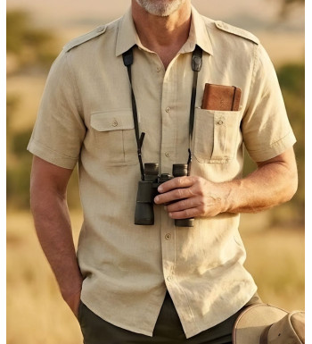MAYFLOWER MAY DAY : Chemisette beige avec épaulettes