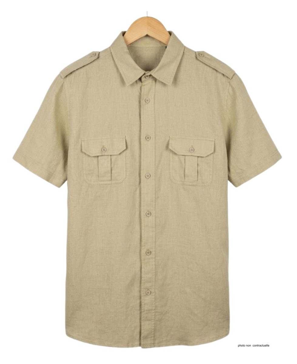 MAYFLOWER MAY DAY : Chemisette beige avec épaulettes