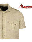 MAYFLOWER MAY DAY : Chemisette beige avec épaulettes