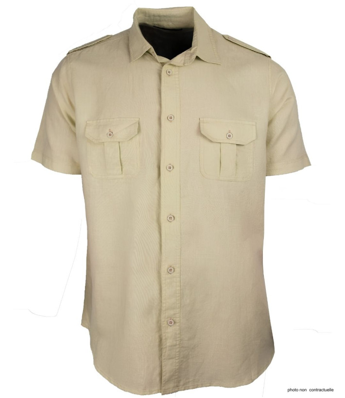 MAYFLOWER MAY DAY : Chemisette beige avec épaulettes