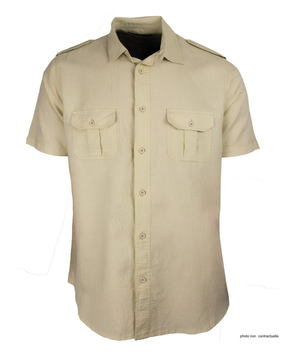 MAYFLOWER MAY DAY : Chemisette beige avec épaulettes