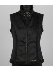 MAYFLOWER 828070U001 - Gilet Sans Manches Noir en Suédine