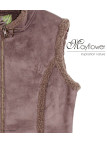 MAYFLOWER 828070U002 - Gilet Sans Manches Marron Suédine