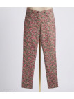 MAYFLOWER BELINDA2O - Pantalon Stretch Imprimé Fleuri Orange