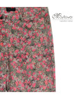 MAYFLOWER BELINDA2O - Pantalon Stretch Imprimé Fleuri Orange