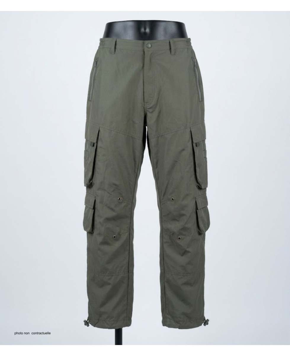 MAYFLOWER E0166K - Pantalon Cargo Doublé Homme Kaki Chaud