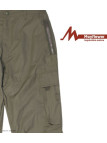 MAYFLOWER E0166K - Pantalon Cargo Doublé Homme Kaki Chaud