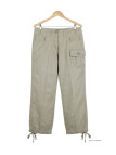 MAYFLOWER ECLAT1B - Pantacourt Femme 100% Coton Beige