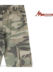 MAYFLOWER SE9020C - Pantalon Cargo Homme Camouflage 100% Coton