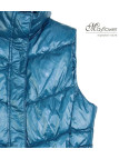 MAYFLOWER SH1096T - Gilet Sans Manches Bleu Turquoise Femme