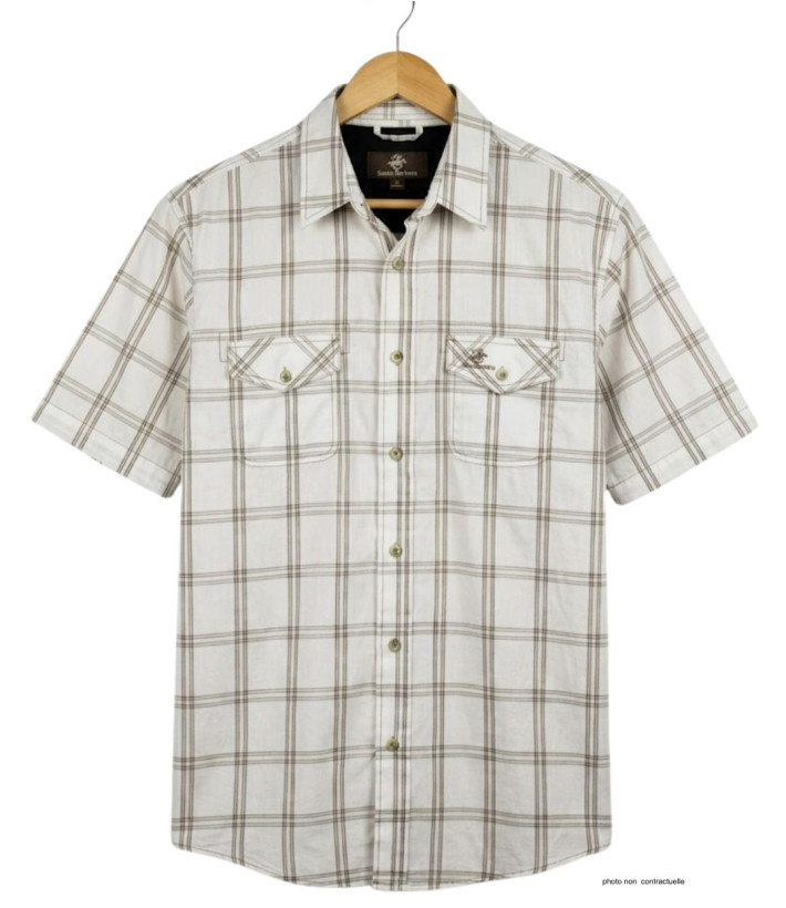 Chemise manches courtes WINCHESTER TACCOE - 100% Coton Imprimé