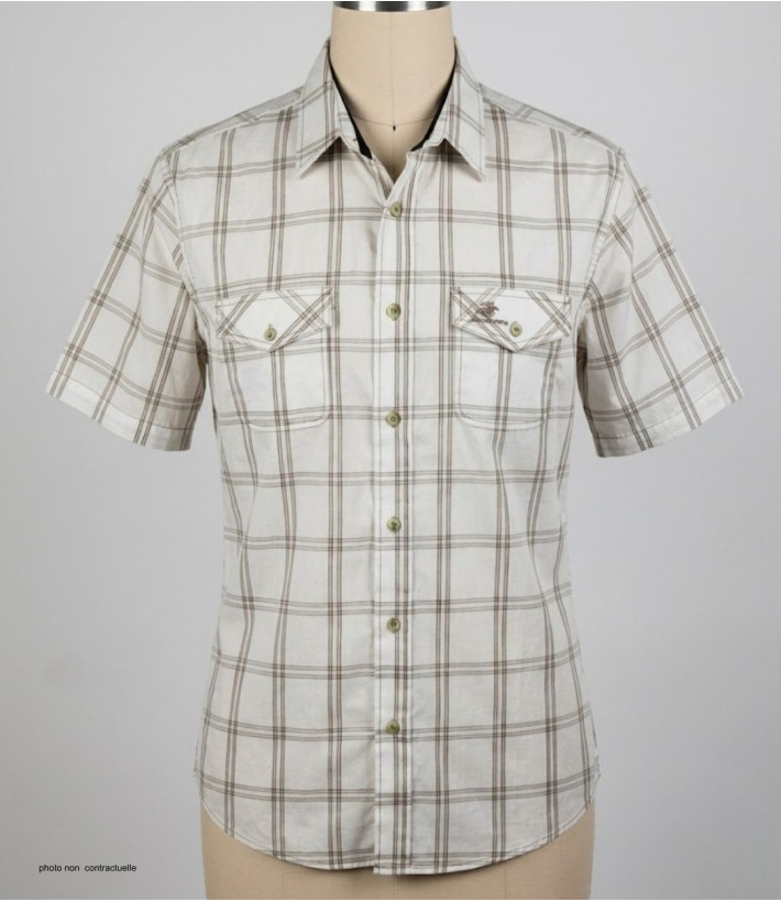 Chemise manches courtes WINCHESTER TACCOE - 100% Coton Imprimé