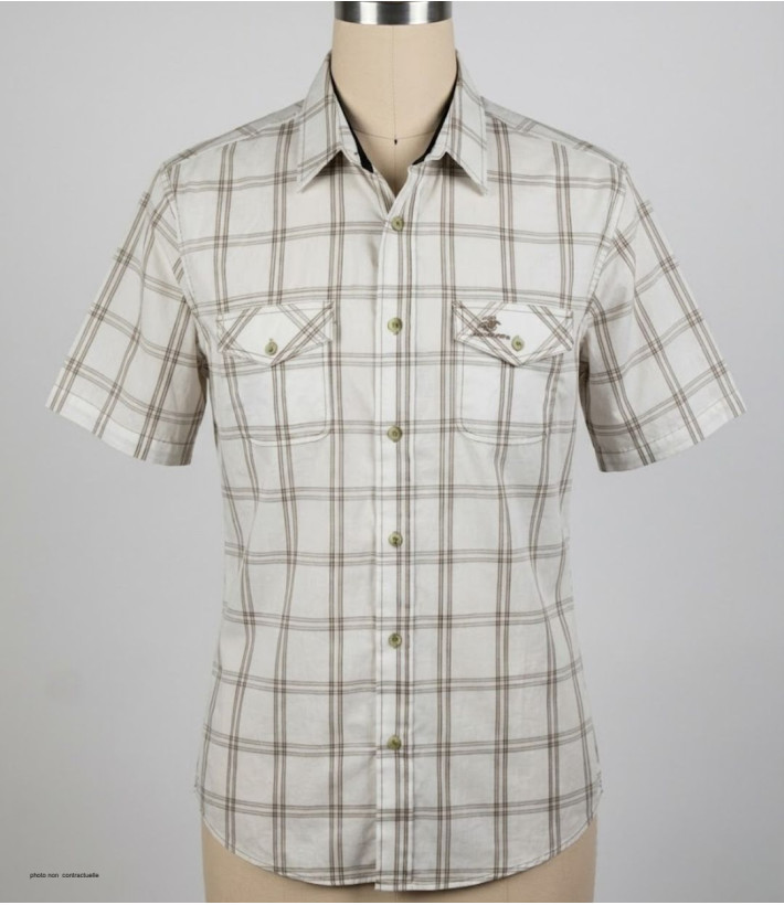 Chemise manches courtes WINCHESTER TACCOE - 100% Coton Imprimé
